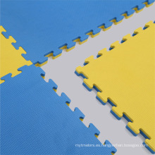 T Pattern Azul-amarillo Color Judo Mat